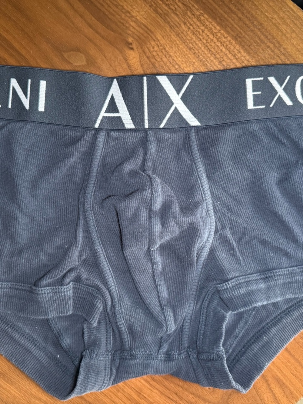 Armani Exchange Charcoal Boxer Briefs